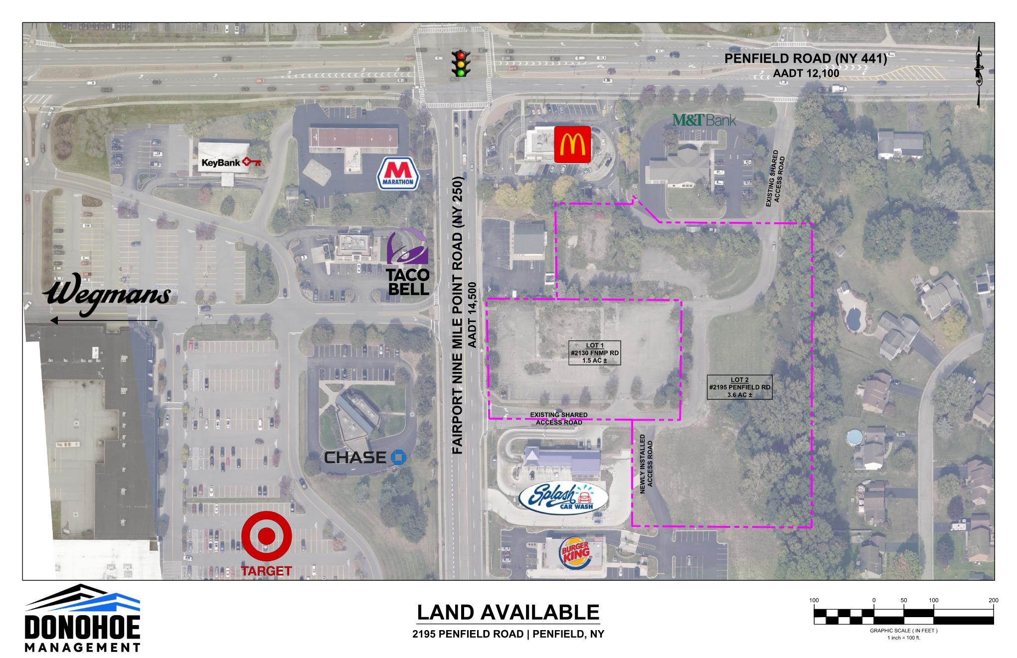 Penfield Road Fairport Nine Mile Point Road Donohoe Management